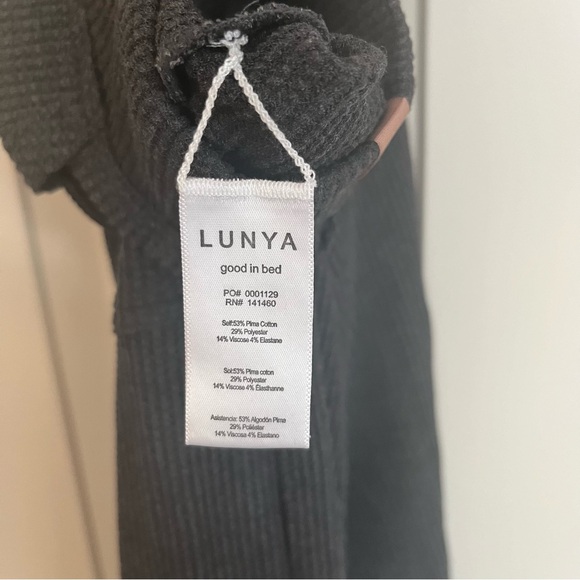 NEW LUNYA Restore Thermal Draped Jogger Grey - Picture 3 of 3